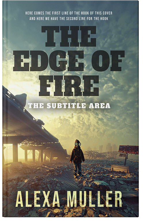 Front view of Premade Apocalyptica Book Cover - Cape Cod