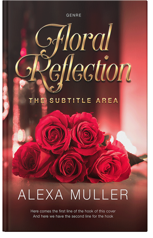 Front view of Premade Romance Book Cover - Sunglo