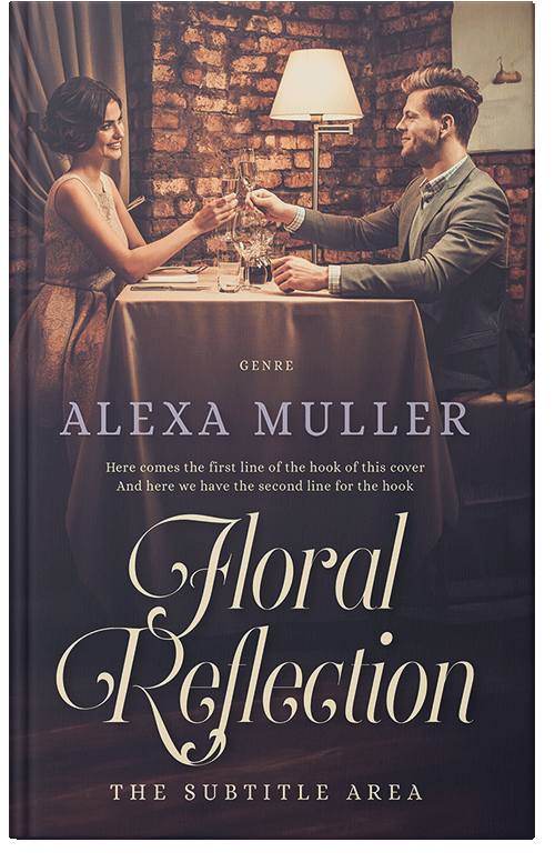 Front view of Premade Romance Book Cover - Thunder