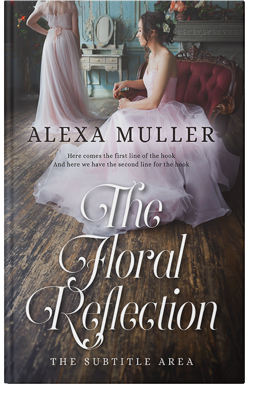 Front view of Premade Romance Book Cover - Masala