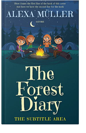 Pre Made Book Cover Tarawera