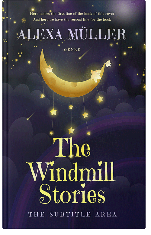 Front view of Premade Fantasy Book Cover - Mirage