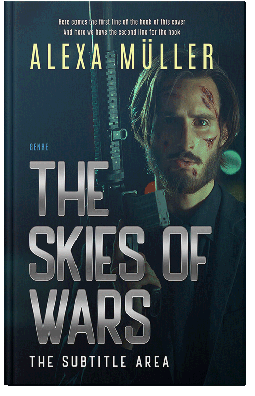 Front view of Premade Mystery & Thriller & Suspense Book Cover - Firefly