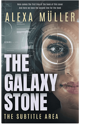 Pre Made Book Cover Pearl Bush