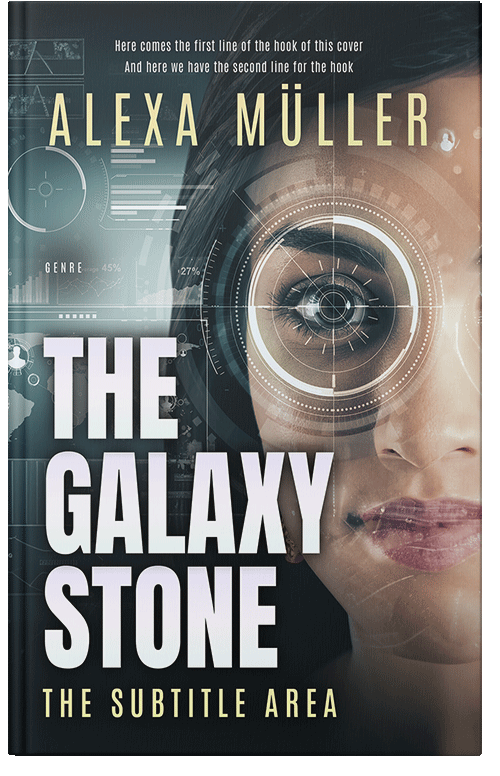 Front view of Premade Mystery & Thriller & Suspense Book Cover - Pearl Bush