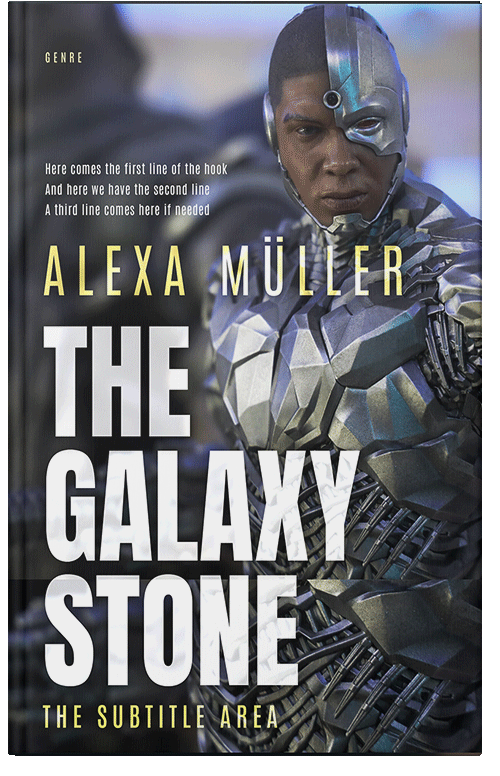 Front view of Premade Science Fiction Book Cover - Charade