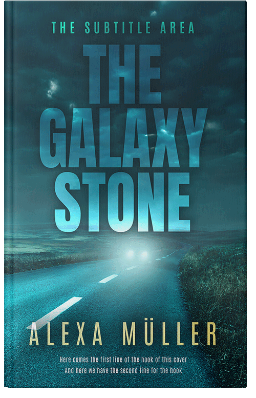 Front view of Premade Mystery & Thriller & Suspense Book Cover - Eden