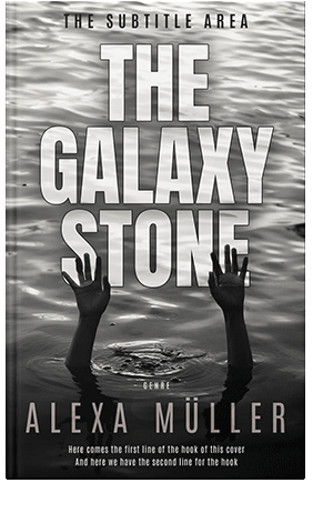 Pre Made Book Cover Gray Nickel