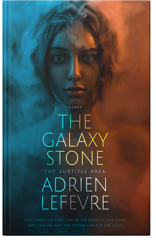 Front view of Premade Paranormal & Urban Book Cover - Tuatara