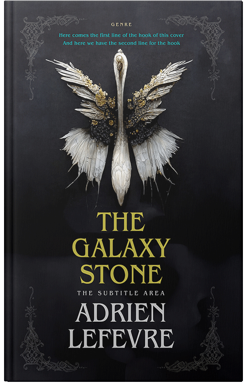 Front view of Premade Fantasy Book Cover - Woodsmoke