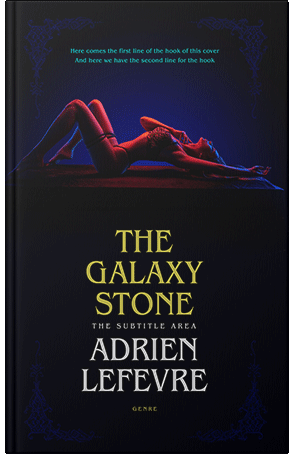 Premade Book Cover Ebony