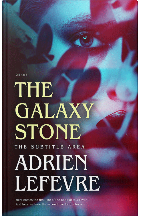 Front view of Premade Fantasy Book Cover - Bleached Cedar