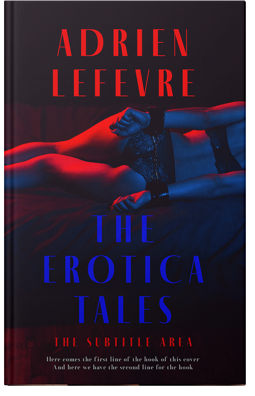 Front view of Premade Erotica Book Cover - Ebony