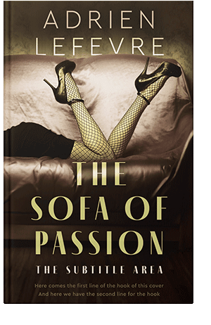 Pre Made Book Cover Coffee Bean