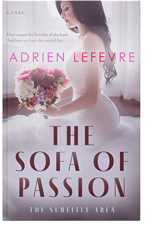 Pre Made Book Cover Gray Suit