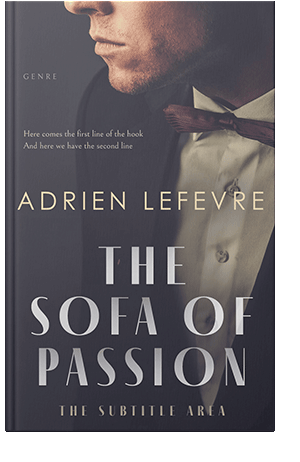 Pre Made Book Cover Ship Gray