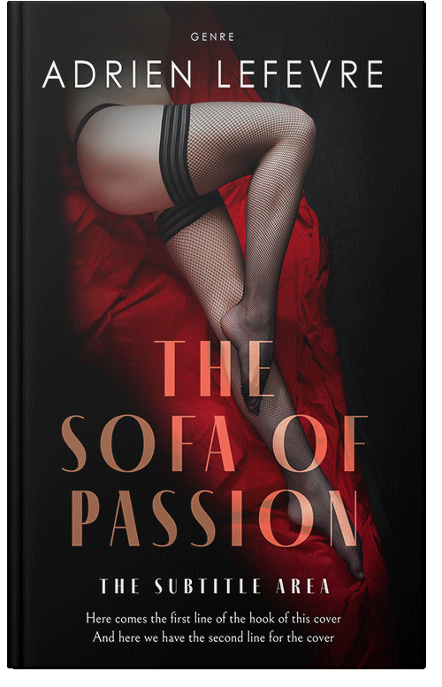 Front view of Premade Erotica Book Cover - Turkish Rose