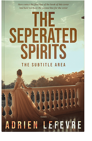 Pre Made Book Cover Green Mist