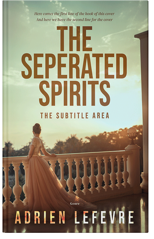 Front view of Premade Historical Book Cover - Green Mist