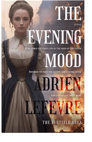 Pre Made Book Cover Woody Brown