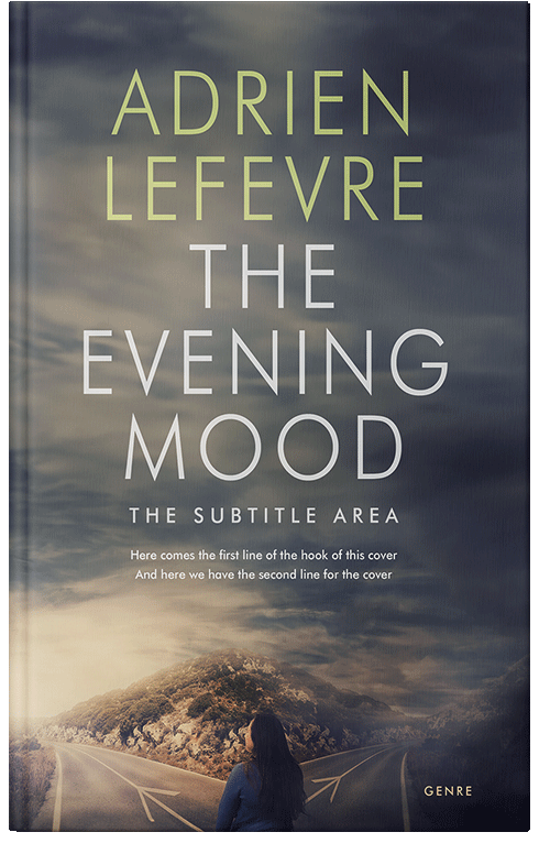 Front view of Premade Self-Improvement & Self-Help Book Cover - Abbey