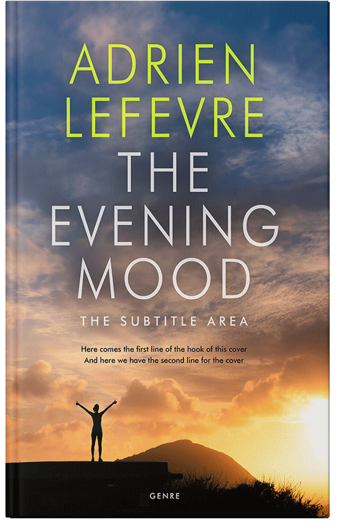 Front view of Premade Self-Improvement & Self-Help Book Cover - River Bed