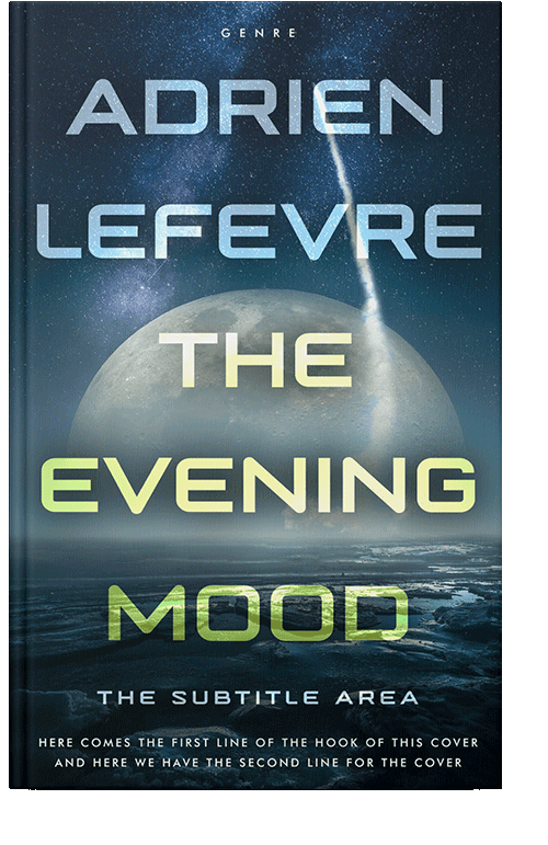 Front view of Powder Ash #29341 - Premade Science Fiction Book Cover | BookCoverZone