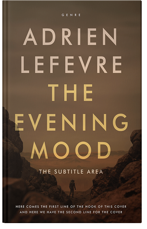 Front view of Premade Science Fiction Book Cover - Quincy