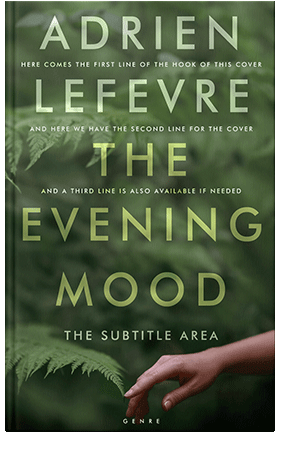 Pre Made Book Cover Green Kelp