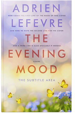 Pre Made Book Cover Wafer