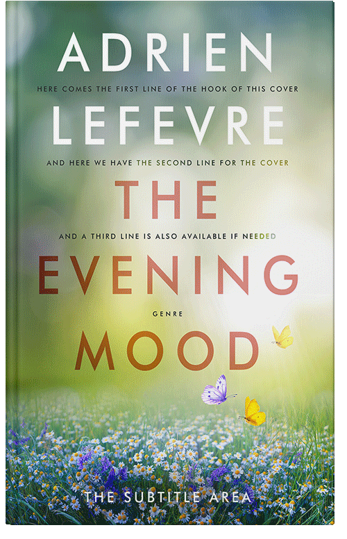 Front view of Premade Nature Book Cover - Schist