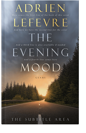 Pre Made Book Cover Abbey