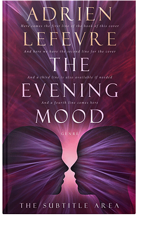 Pre Made Book Cover Wine Berry