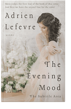 Pre Made Book Cover Swirl