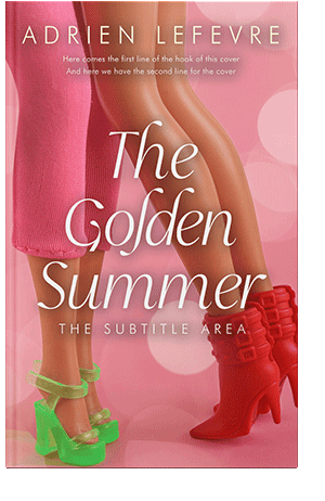 Pre Made Book Cover Tonys Pink