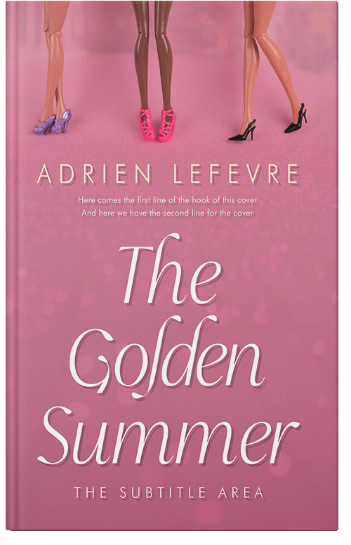 Front view of Premade Fantasy Book Cover - Charm