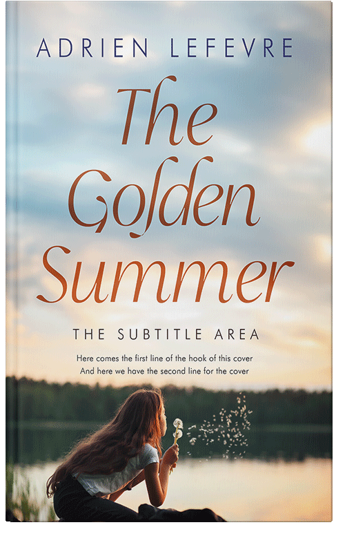 Front view of Premade Teen & Young Adult Book Cover - Tasman