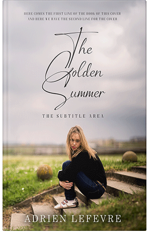 Premade Book Cover Swiss Coffee