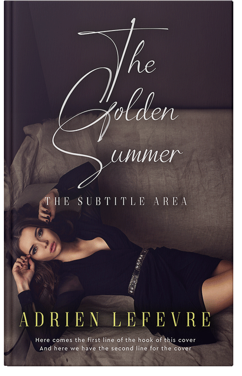 Front view of Premade Erotica Book Cover - Gondola