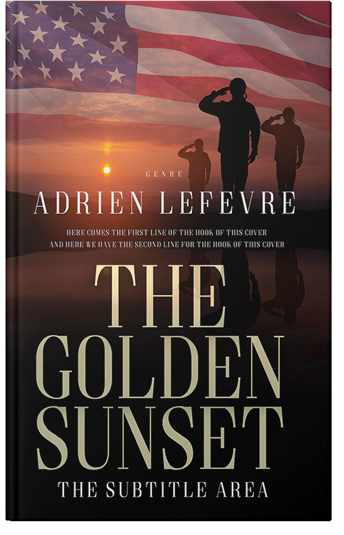 Front view of Premade Action & Adventure Book Cover - Muddy Waters