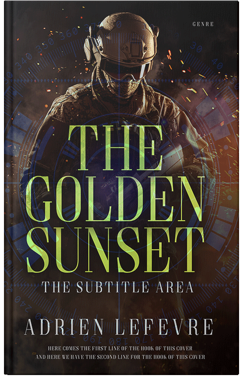 Front view of Premade Mystery & Thriller & Suspense Book Cover - Cocoa Brown