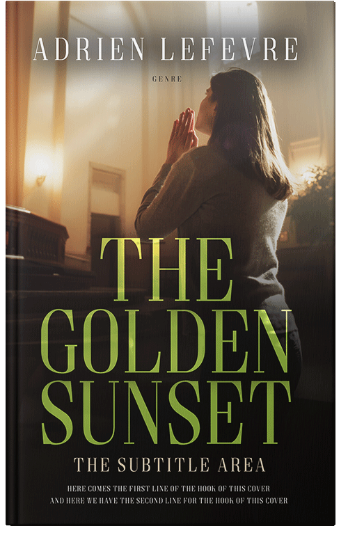 Front view of Premade Religion & Spirituality Book Cover - Sorrell Brown