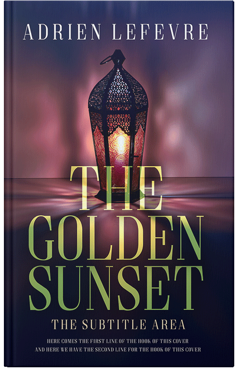 Front view of Premade Religion & Spirituality Book Cover - Revolver