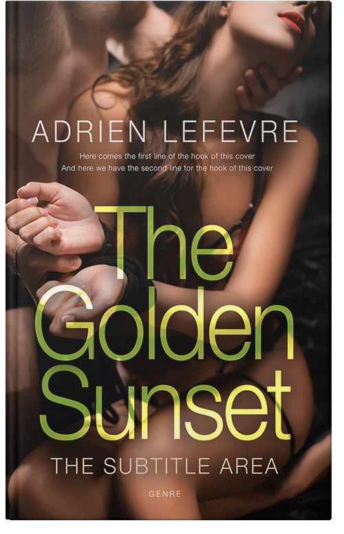 Front view of Premade Erotica Book Cover - Coffee Bean