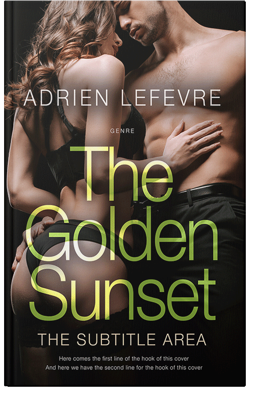 Front view of Premade Erotica Book Cover - Rodeo Dust