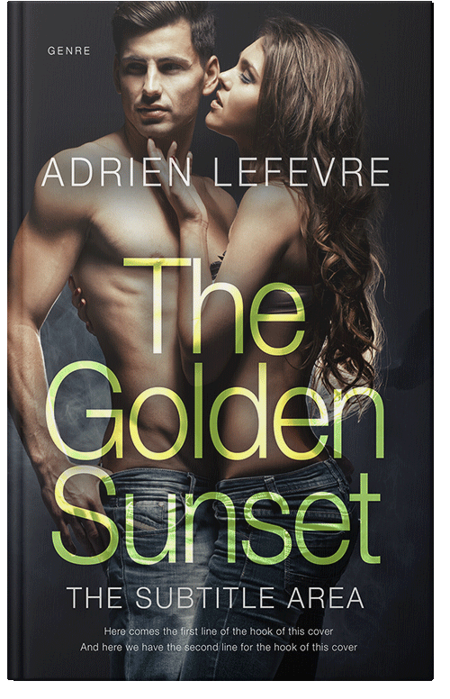 Front view of Premade Erotica Book Cover - Indian Khaki