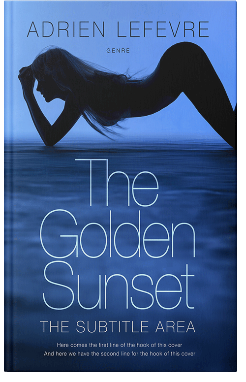 Front view of Premade Erotica Book Cover - Blumine