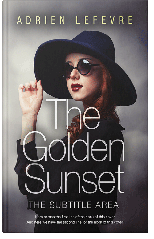 Front view of Premade Health & Mind & Body Book Cover - Sisal