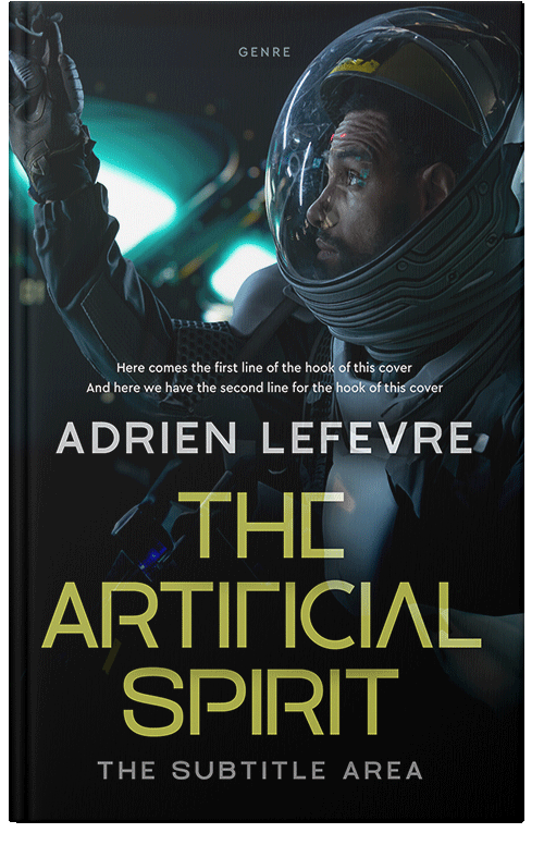 Front view of Premade Science Fiction Book Cover - Bunker