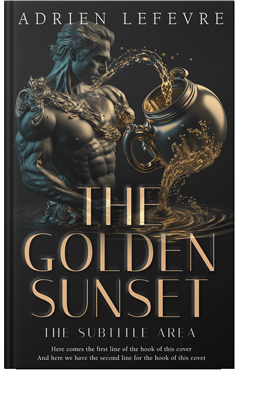 Front view of Cod Gray #29440 - Premade Religion & Spirituality Book Cover